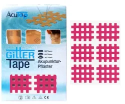 AcuTop Gitter Tape, Typ B, pink, 3.6cmx2.8cm (120 Stk)