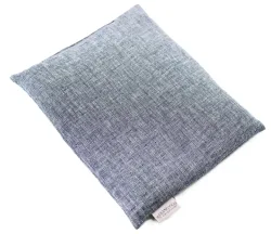 HERZZUCKER Raps-Wärmekissen, 26x21cm, Leinen, blau (1 Stk)