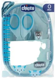 Chicco Nagelpflege-Set für Babys, himmelblau (4-teilig)