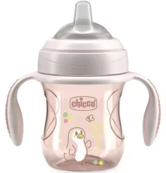 Chicco Transition Cup 200ml, pink, ab 4 Monate (1 Stk)