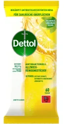 DETTOL Allzweck-Reinigungst&uuml;cher 3270741 Limette & Minze 66 St&uuml;ck