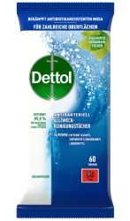 DETTOL Allzweck-Reinigungst&uuml;cher 3251349 Ozeanfrische 66 St&uuml;ck