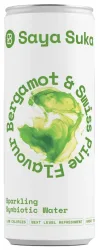 Saya Suka Synbiotic Sparkling Water, Bergamot & Swiss Pine (330ml)