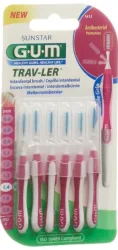 SUNSTAR Gum Proxabrush TravLer 1.4mm Interdentalbürsten (6 Stk)