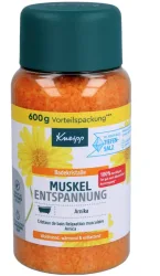 Kneipp - Muskel Entpannung Badekristalle, Badesalz Arnika, 600  g