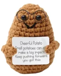 Positive Potato - Accessoire, 6 x 8 cm, Braun