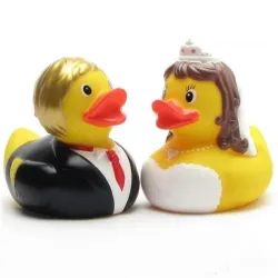 LiLaLu Badeente Brautpaar Set (2-teilig)