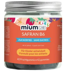 miumLAB Gummies Safran B6 für Kinder (42 Stk)