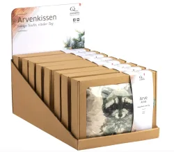 Aromalife Thekendisplay Arvenkissen Waldtiere (10-teilig)