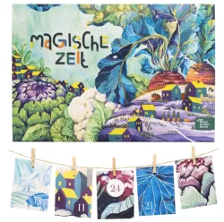 Magic Garden Seeds Bio-Saatgut-Adventskalender Magische Zeit - Bunter Selbstversorgergarten (1 Stk)