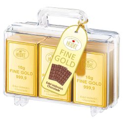 Gold-Koffer