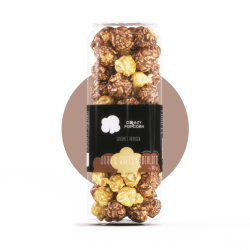 Crazy Popcorn Dark & White Chcolate 70g