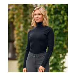 Elt Rollkragenshirt Trento Schwarz