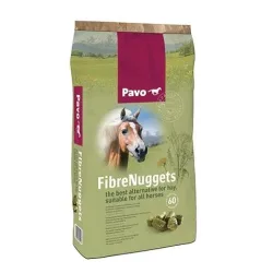 Pavo Pferdefutter FibreNuggets Grün
