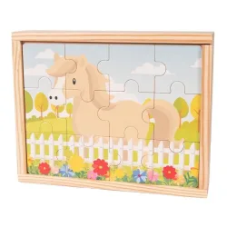 HKM Puzzle Fellfarben Bunt