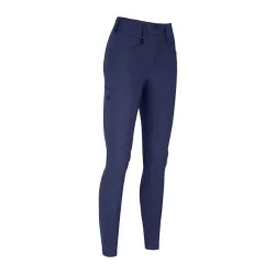 Pikeur Reithose Amia GripTec Kniebesatz - Night Blue -  Farbe: Night Blue, Grösse Bekleidung Damen: 38