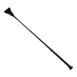 Fleck Springgerte/ Nylongespinst fein mit Wickelgriff - schwarz