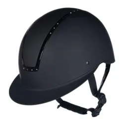 HKM Reithelm Lady Shield Diamond - Schwarz -  Farbe: Schwarz, Reithelmgrössen: 52-54