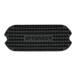 Sprenger System 4 Steigbügel-Einlagen - aus Gummi - Schwarz -  Grösse: 12 cm