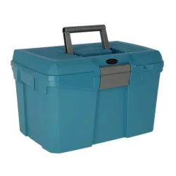 Kerbl Putzbox Siena - türkis Grösse: One Size, Farbe: Türkis