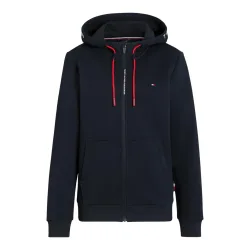 Tommy Hilfiger Equestrian Sweatshirtjacke Union unisex - Desert Sky -  Grösse: S