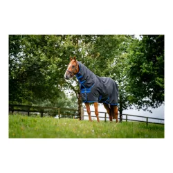 Horseware Weidedecke Amigo Ripstop 900D Plus Turnout 0g - Black/Classic Blue -  Farbe: Black/Classic Blue, Grösse: 125 cm
