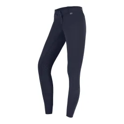 Elt Reithose Micro Sport Silikon-Vollbesatz Damen - Dunkelblau -  Farbe: Dunkelblau, Grösse Bekleidung Damen: 40