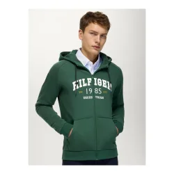 Tommy Hilfiger Equestrian Hoodie Jacke Parker Herren Evergreen