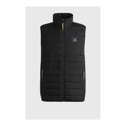 BOSS Equestrian Weste Puffer Leicht Ashton Herren - Black -  Farbe: Black, Grösse Bekleidung Herren: M