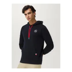 Tommy Hilfiger Equestrian Hoodie Jackson logo Herren - Desert Sky -  Grösse: L