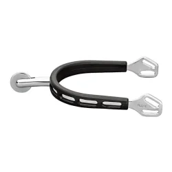 Sprenger ULTRA fit Extra Grip Edelstahlsporen 35mm mit grösserem Rad