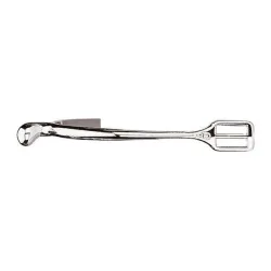 Sprenger Sporen mit Perlon-Sporenriemen - Silber -