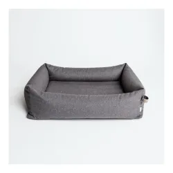 Cloud 7 Hundebett Sleepy Deluxe - Tweed Taupe Grösse LxBxH: S - 75 x 55 x 22 cm, Farbe: Taupe