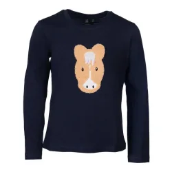 HKM Langarmshirt Amina Dunkelblau