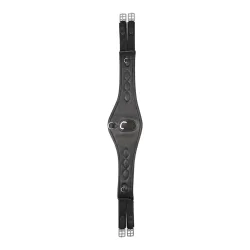 Waldhausen Ledersattelgurt Comfort - Schwarz -  Länge: 110 cm, Farbe: Schwarz