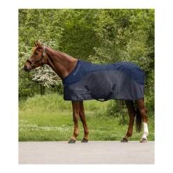 Waldhausen Regen-Fliegendecke Comfort - Nachtblau -  Farbe: Nachtblau, Grösse: 125 cm