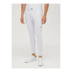 Tommy Hilfiger Equestrian Reithose Stanton Kniebesatz Herren - Optic White -  Farbe: Optic White, Grösse: M
