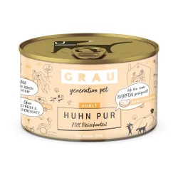 Grau - Generation Pet Nassfutter Huhn Pur - Natur -  Inhalt: 6 x 200 g