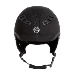 Back on Track Reithelm EQ3 Microfibre Black Sand Damen - schwarz Reithelmgrössen: 50-53