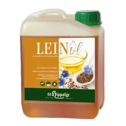 St. Hippolyt Leinöl - Orange -  Inhalt: 5 l