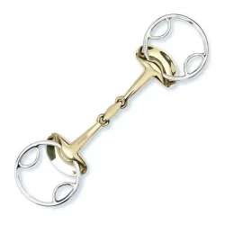 Stübben Golden Wings 4in1 Trense doppelt gebrochen Gebisslängegrösse: 12.5 cm