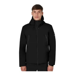 Equestro Winterjacke wind - und wasserdicht Herren Black