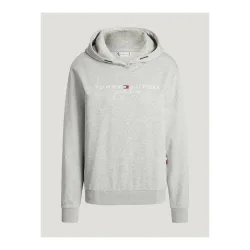 Tommy Hilfiger Equestrian, Tommy Hilfiger Equestrian Hoodie Anniversary Damen - Grey Melange -  Farbe: Grey Melange, Grösse: S