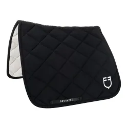 Equestro Dressurschabracke Diamond Logo Black