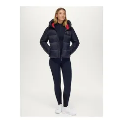 Tommy Hilfiger Equestrian Pufferjacke Glendale Damen Desert Sky