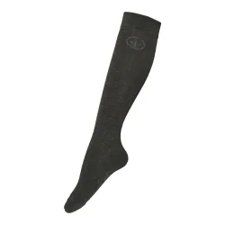 Kingsland Reitsocken Fiorella Wool-Mix Damen - 3 er - Charcoal Melange -  Farbe: Charcoal Melange, Schuhgrössen: 38/40