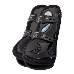 Veredus Sehnenschoner Carbon Gel Vento  - black Farbe: Black, Grösse Beinschutz: M