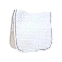 Kentucky Schabracke glitter rope dressage - Weiss/Weiss -  Grösse: One Size, Farbe: Weiss/Weiss