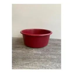 Soulhorse Futterschüssel ohne Aufdruck - 5 Liter - Bordeaux -  Inhalt: 5 l, Farbe: Bordeaux