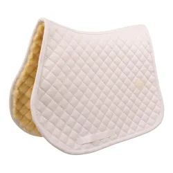 Kentucky Schabracke mit Lammfell Diamand Skin Friendly - Weiss -  Grösse: VS, Farbe: Weiss